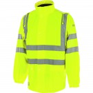 Warnschutz Regenjacke EN20471 3.2 gelb