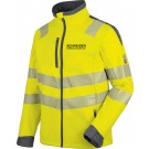 Warnschutz Softshelljacke Neon EN 20471 3 gelb anthrazit